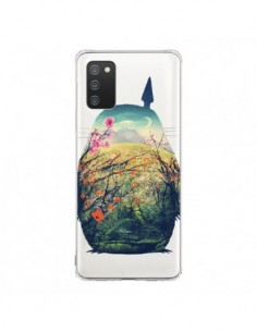Coque Samsung A02S Totoro Manga Comics Transparente -...