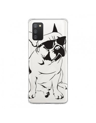 Coque Samsung A02S Chien Bulldog Dog Transparente - Yohan B.