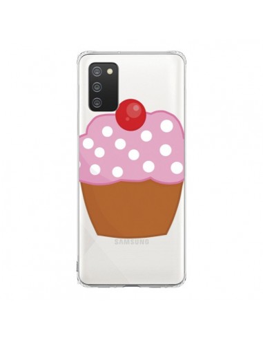 Coque Samsung A02S Cupcake Cerise Transparente - Yohan B.