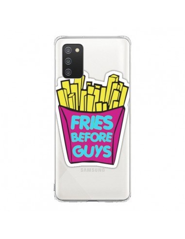 Coque Samsung A02S Fries Before Guys Transparente - Yohan B.