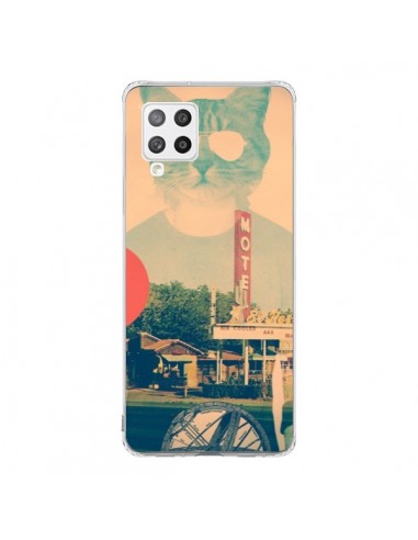 Coque Samsung A42 Chat Fashion The Cat - Ali Gulec