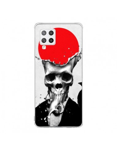 Coque Samsung A42 Splash Skull Tête de Mort - Ali Gulec