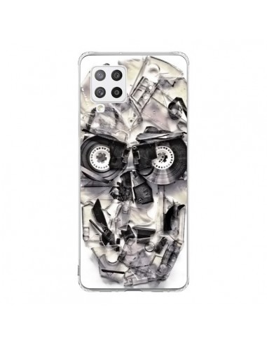 Coque Samsung A42 Tape Skull K7 Tête de Mort - Ali Gulec