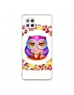 Coque Samsung A42 Chouette Automne - Annya Kai