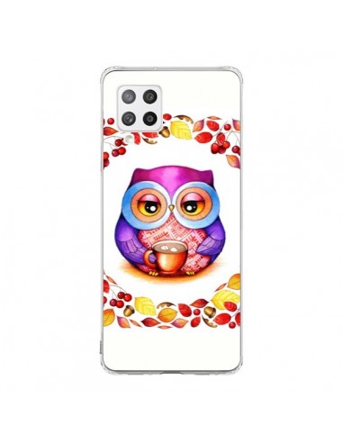 Coque Samsung A42 Chouette Automne - Annya Kai