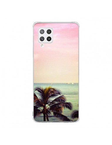 Coque Samsung A42 Sunset Palmier Palmtree - Asano Yamazaki