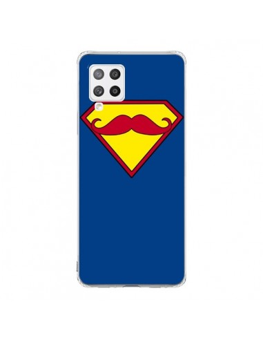 Coque Samsung A42 Super Moustache Movember Superman - Bertrand Carriere