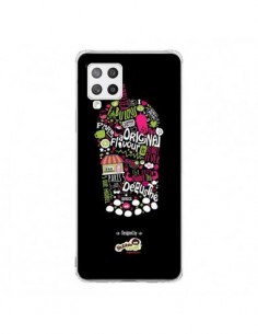 Coque Samsung A42 Bubble Fever Original Flavour Noir -...