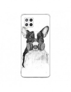 Coque Samsung A42 Tagueur Bulldog Dog Chien Big City Life...