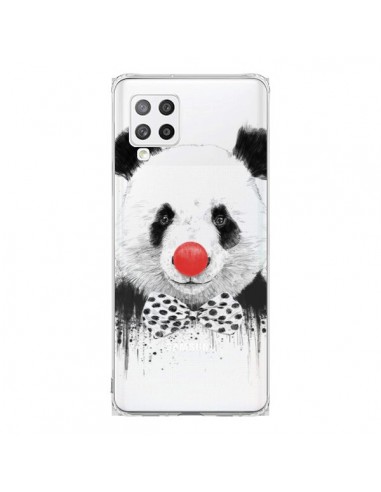 Coque Samsung A42 Clown Panda Transparente - Balazs Solti