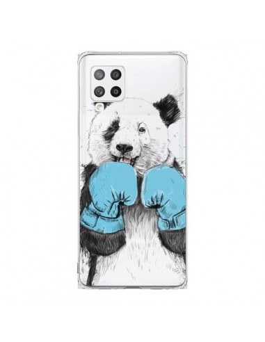 Coque Samsung A42 Winner Panda Gagnant Transparente - Balazs Solti