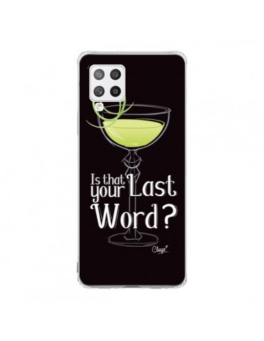 Coque Samsung A42 Is that your Last Word Cocktail Barman - Chapo
