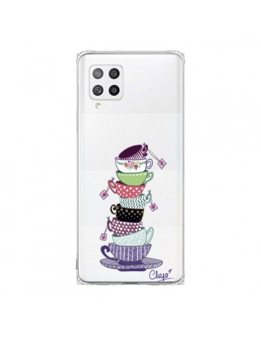 Coque Samsung A42 Tasses de The Transparente - Chapo