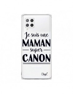 Coque Samsung A42 Je suis une Maman super Canon...