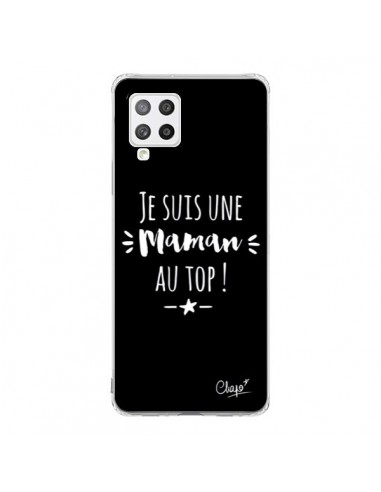 Coque Samsung A42 Je suis une Maman au Top - Chapo