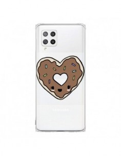 Coque Samsung A42 Donuts Heart Coeur Chocolat...