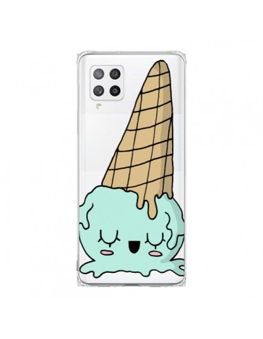 Coque Samsung A42 Ice Cream Glace Summer Ete Renverse Transparente - Claudia Ramos