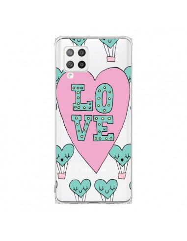 Coque Samsung A42 Love Nuage Montgolfier Transparente - Claudia Ramos