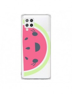 Coque Samsung A42 Pasteque Watermelon Fruit Transparente...