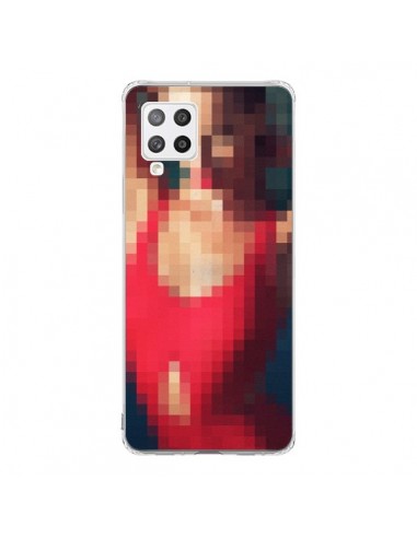 Coque Samsung A42 Summer Girl Pixels - Danny Ivan