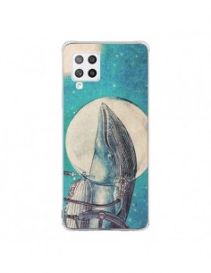 Coque Samsung A42 Baleine Whale Voyage Journey - Eric Fan