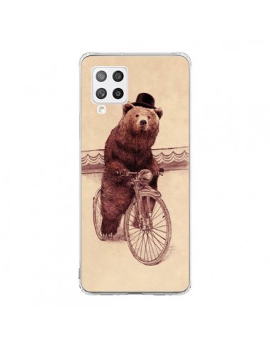 Coque Samsung A42 Ours Velo Barnabus Bear - Eric Fan