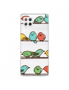 Coque Samsung A42 Oiseaux Birds Transparente - Eric Fan