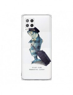 Coque Samsung A42 Pilot Fish Poisson Pilote Transparente...