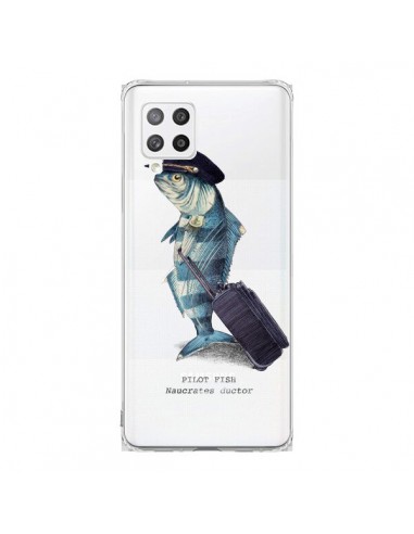 Coque Samsung A42 Pilot Fish Poisson Pilote Transparente - Eric Fan