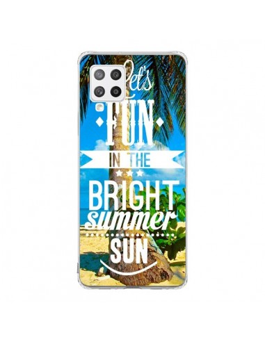 Coque Samsung A42 Fun Summer Sun _té - Eleaxart