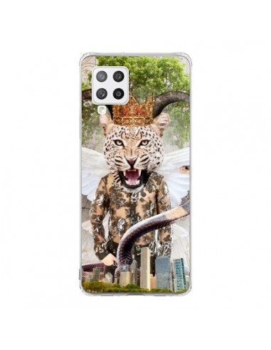 Coque Samsung A42 Hear Me Roar Leopard - Eleaxart