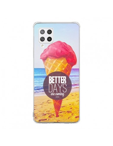 Coque Samsung A42 Glace Ice Cream _té - Eleaxart