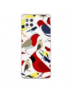 Coque Samsung A42 Oiseaux Birds - Eleaxart