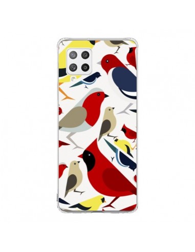Coque Samsung A42 Oiseaux Birds - Eleaxart