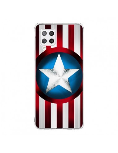 Coque Samsung A42 Captain America Great Defender - Eleaxart