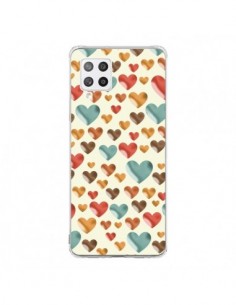 Coque Samsung A42 Coeurs Color_s - Eleaxart
