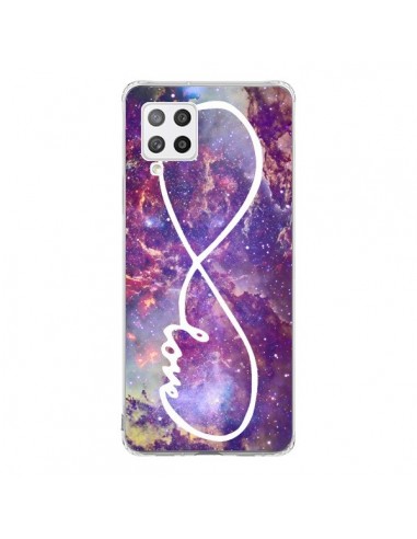 Coque Samsung A42 Love Forever Infini Galaxy - Eleaxart