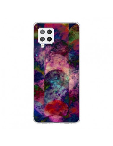 Coque Samsung A42 Abstract Galaxy Azteque - Eleaxart