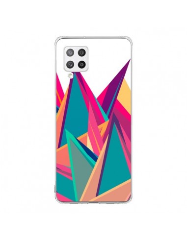 Coque Samsung A42 Triangles Intensive Pic Azteque - Eleaxart
