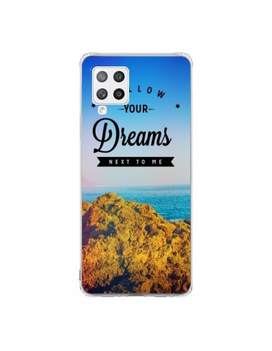 Coque Samsung A42 Follow your dreams Suis tes rêves - Eleaxart