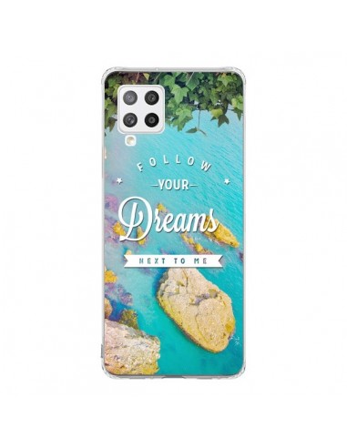 Coque Samsung A42 Follow your dreams Suis tes rêves Islands - Eleaxart