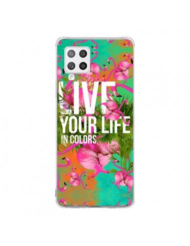 Coque Samsung A42 Live your Life - Eleaxart