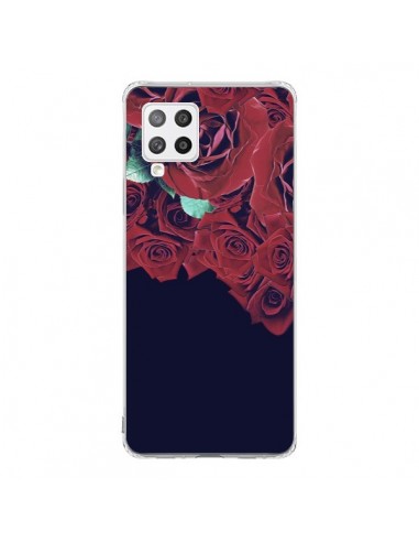 Coque Samsung A42 Roses - Eleaxart
