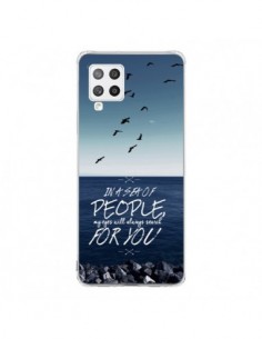 Coque Samsung A42 Sea Mer Plage - Eleaxart