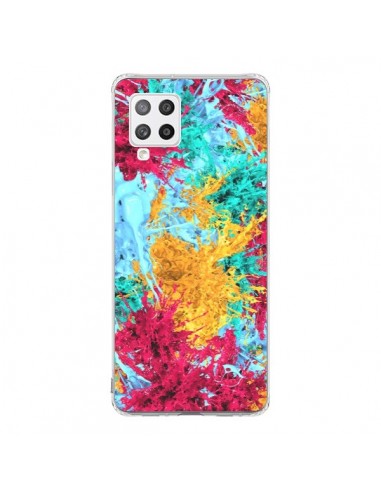 Coque Samsung A42 Splashes Peintures - Eleaxart