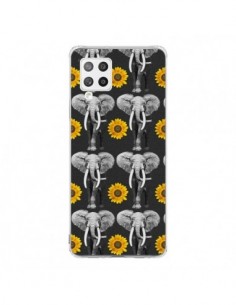 Coque Samsung A42 Elephant Tournesol - Eleaxart