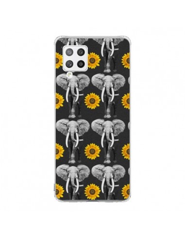 Coque Samsung A42 Elephant Tournesol - Eleaxart