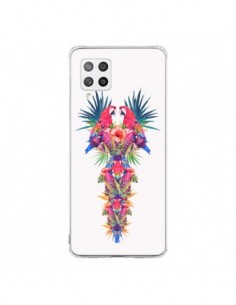 Coque Samsung A42 Parrot Kingdom Royaume Perroquet -...