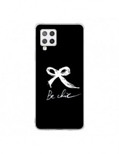 Coque Samsung A42 Be Chic Noeud Papillon Blanc -  Léa...