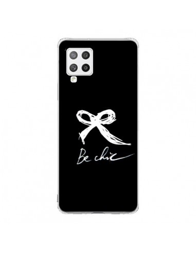 Coque Samsung A42 Be Chic Noeud Papillon Blanc -  Léa Clément